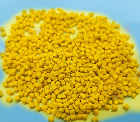 Pigment Concentration 30% Yellow Masterbatch Eco friendly Material