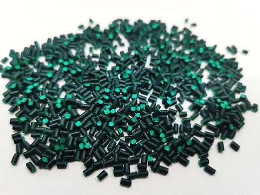 Non toxic Plastic Color Masterbatch PP ABS Green Masterbatch