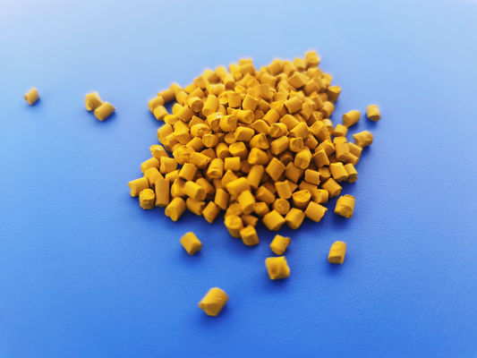 Pigment Concentration 30% Yellow Masterbatch Eco friendly Material